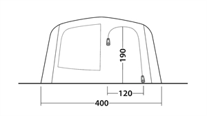 Outwell Tennessee 6+2 Air